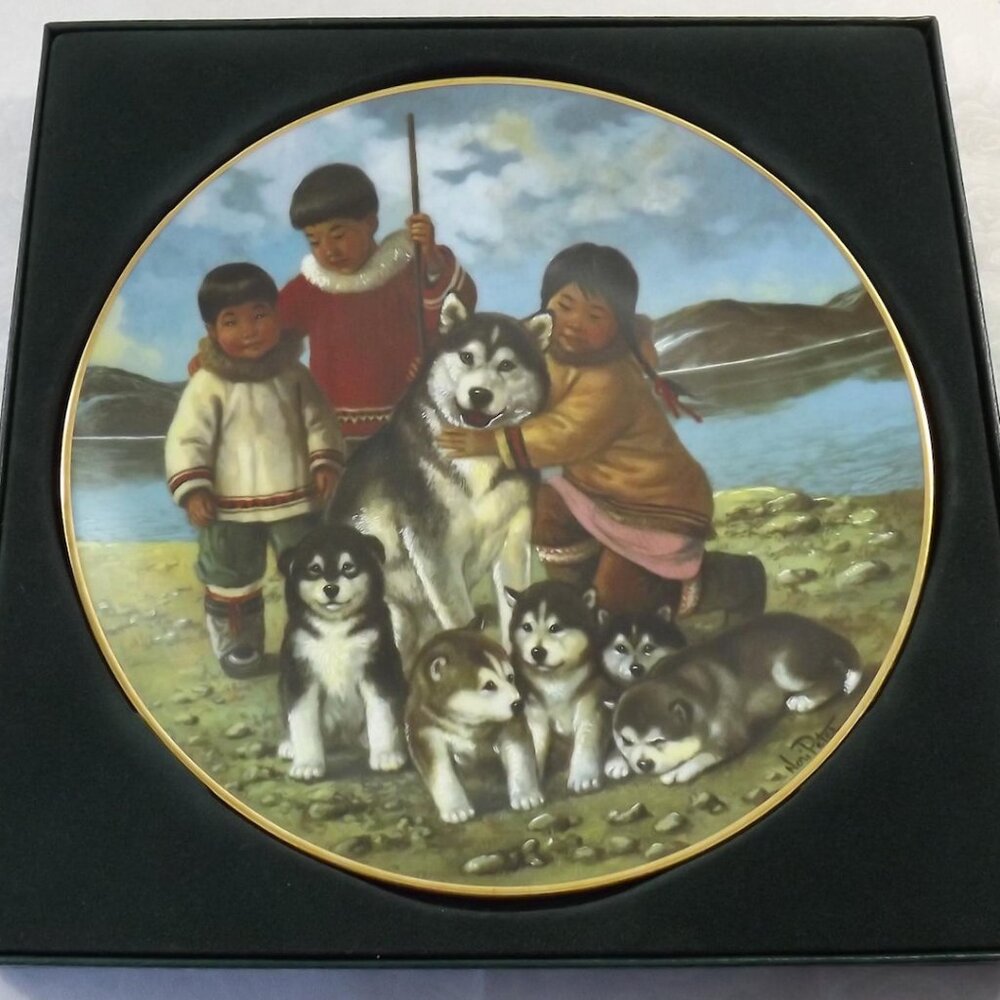 Proud Mother, Art Plate by Nori Peter for Anna Perenna